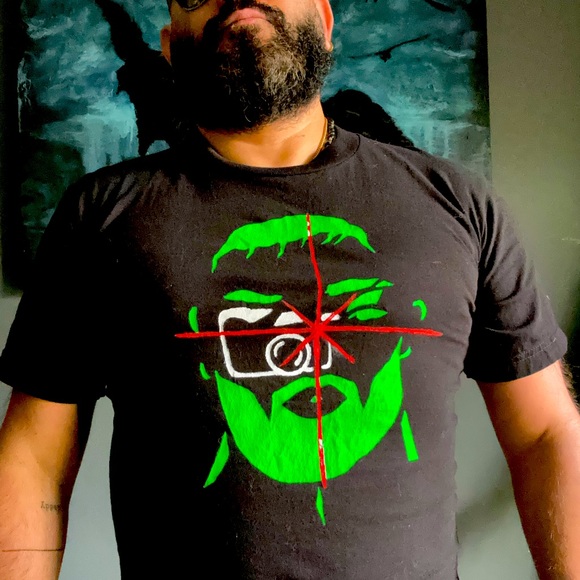 hand painted! Cast&Crew TShirt for the film: Todd Verow’s “You Can’t Stay Here” - Picture 6 of 6